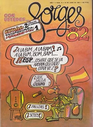 Bild des Verkufers fr CON USTEDES FORGES 82. NUMERO 10 zum Verkauf von LIBRERIA TORMOS