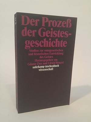 Seller image for Der Proze der Geistesgeschichte [Neubuch] Studien zur ontogenetischen und historischen Entwicklung des Geistes for sale by ANTIQUARIAT Franke BRUDDENBOOKS