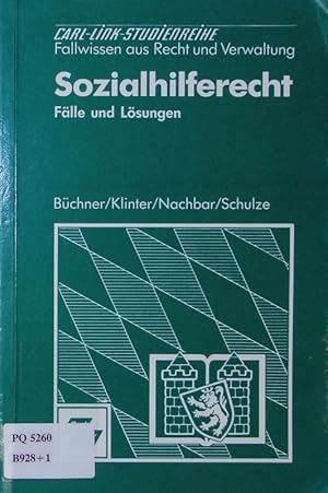 Seller image for Sozialhilferecht. Flle und Lsungen. for sale by Antiquariat Bookfarm