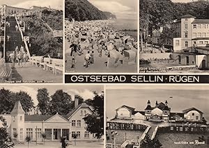 Postkarte - Ostseebad Sellin / Rügen