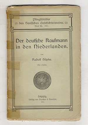 Imagen del vendedor de Der deutsche Kaufmann in den Niederlanden. a la venta por Libreria Oreste Gozzini snc