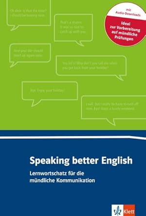 Immagine del venditore per Speaking better English : Buch + Online-Angebot venduto da Smartbuy