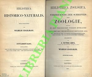 Bibliotheca Zoologica - Verzeichniss der schriften uber Zoologie, welche in den periodischen Werk...