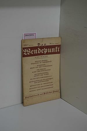 Seller image for Der Wendepunkt im Leben und im Leiden XX. Jahrgang, Nr. 7, Juni 1943 for sale by ralfs-buecherkiste