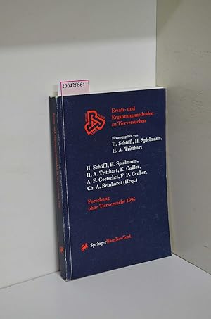 Seller image for Forschung ohne Tierversuche 1996 (Ersatz- und Ergnzungsmethoden zu Tierversuchen) for sale by ralfs-buecherkiste