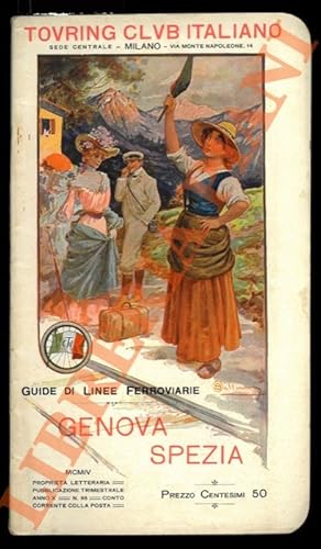 Bild des Verkufers fr Guida della linea ferroviaria Genova - Spezia. zum Verkauf von Libreria Piani