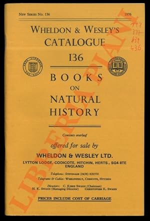 Books on Natural History. (Cataloghi di vendita).