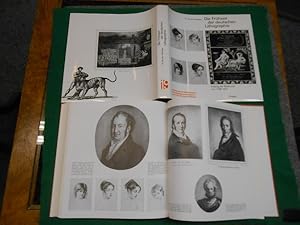 Die Frühzeit der deutschen Lithographie. Katalog der Bilddrucke von 1796 - 1821. Verfasser: R. Ar...