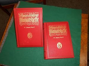 Imagen del vendedor de Velhagen Klasings Monatshefte. Jahrgang 1925/1926. (Komplett 2 Bde.) Erster Halbjahresband 6 Hefte 1 bis 6 von September 1925 bis Februar 1926. Zweiter Halbjahresband 6 Hefte 7 bis 12 von Mrz bis August 1926. a la venta por Galerie  Antiquariat Schlegl