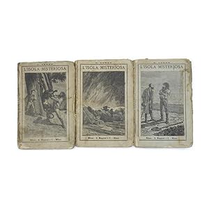 G. Verne - L'Isola misteriosa (tre volumi) Parte prima - Parte seconda - Parte terza