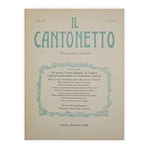 Il Cantonetto - Lugano, dicembre 1994 - Numero 5-6 Anno XLI