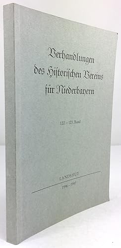 Bild des Verkufers fr Verhandlungen des historischen Vereins fr Niederbayern, 122. - 123. Band. zum Verkauf von Antiquariat Heiner Henke