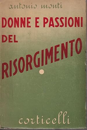 Imagen del vendedor de Donne e passioni del Risorgimento a la venta por Libreria Tara