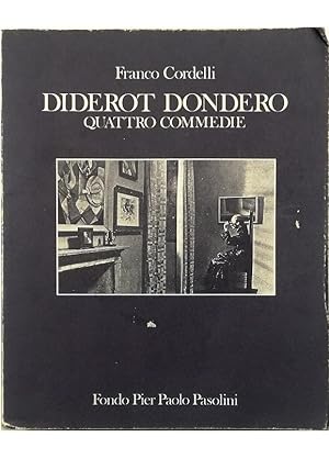 Immagine del venditore per Diderot Dondero Quattro commedie venduto da Libreria Tara