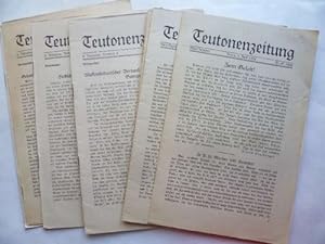 Teutonenzeitung. Zeitung der Burschenschaft Teutonia zu Jena.