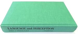 Seller image for Language and Perception for sale by PsychoBabel & Skoob Books