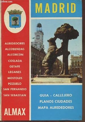 Seller image for Atlas de Madrid- Guia, Callejero, planos- Mapa alrededores Madrid, indice de pueblos, intinerarios turisticos for sale by Le-Livre