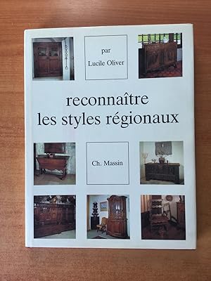 Seller image for RECONNAITRE LES STYLES REGIONAUX for sale by KEMOLA