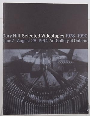 Seller image for Gary Hill: Selected Videotapes 1978-1990. for sale by Resource for Art and Music Books 