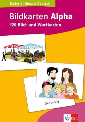 Immagine del venditore per Bildkarten Alpha : 120 Bild- und Wortkarten. Erstorientierung Deutsch venduto da Smartbuy