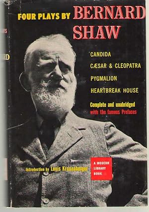 Bild des Verkufers fr Four Plays By Bernard Shaw zum Verkauf von Dan Glaeser Books