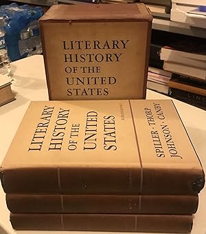 Literary History of the United States, 3 Volumes