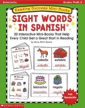 Imagen del vendedor de Reading Success Mini-books: Sight Words In Spanish a la venta por Reliant Bookstore