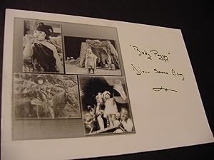 Seller image for SIGNED PHOTO-CARD for sale by Daniel Montemarano