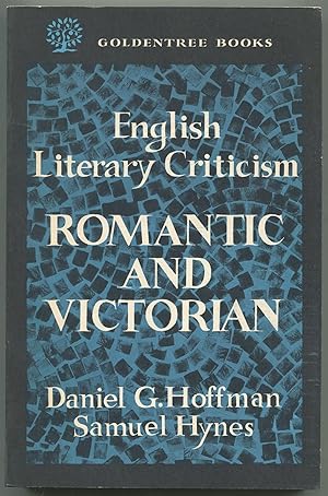 Bild des Verkufers fr English Literary Criticism: Romantic and Victorian zum Verkauf von Between the Covers-Rare Books, Inc. ABAA