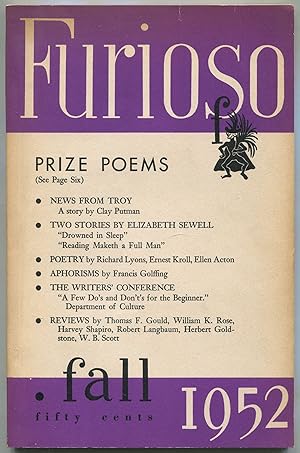 Seller image for Furioso - Volume VII, Number 4, Fall 1952 for sale by Between the Covers-Rare Books, Inc. ABAA