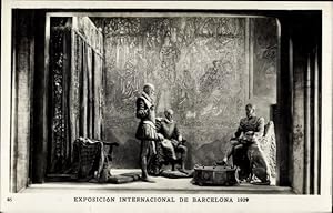 Ansichtskarte / Postkarte Exposicion Internacional de Barcelona 1929, Palacio Nacional, Duque de ...