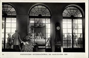 Ansichtskarte / Postkarte Exposicion Internacional de Barcelona 1929, Palacio Nacional, Primer Fe...