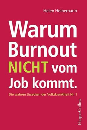 Bild des Verkufers fr Warum Burnout nicht vom Job kommt zum Verkauf von Smartbuy