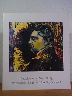 Bild des Verkufers fr Gesichter einer Sammlung. Menschendarstellungen im frhen 20. Jahrhundert. Ausstellung in der Galerie der Zentrale der Hamburger Sparkasse, Hamburg, 17. Februar bis 11. April 2003 zum Verkauf von Antiquariat Weber