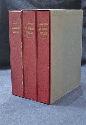 Seller image for Le Romant (roman) Comique. Illustr d'eaux-fortes originales en couleurs par Joseph Hmard (3 volumes). for sale by Librairie Diogne SARL