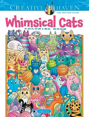 Seller image for Creative Haven Whimsical Cats Coloring Book (Paperback or Softback) for sale by BargainBookStores