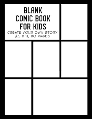 Immagine del venditore per Blank Comic Book for Kids: Create Your Own Story, Drawing Comics and Writing Stories (Paperback or Softback) venduto da BargainBookStores