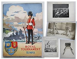 Image du vendeur pour ORIGINAL PROGRAMME FOR THE ROYAL TOURNAMENT OLYMPIA For the Encouragement of Skill at Arms, and the Benefit of Naval, Military & Air Force Charities 1939 with Original photos loosely inserted mis en vente par Andrew Cox PBFA