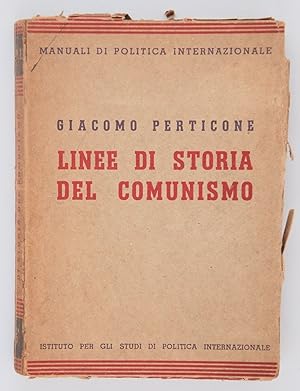 Seller image for Linee di storia del comunismo for sale by FABRISLIBRIS