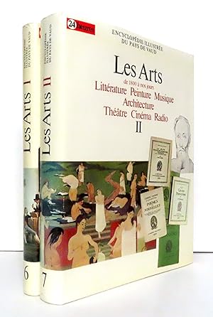 Imagen del vendedor de Encyclopdie du Pays de Vaud, Les Arts. I: Architecture - Peinture - Littrature - Musique. II: De 1800  nos jours. Littrature - Peinture - Musique - Architecture - Thtre - Cinma - Radio. a la venta por La Bergerie