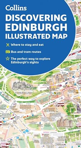 Bild des Verkufers fr Discovering Edinburgh Illustrated Map : Ideal for Exploring zum Verkauf von Smartbuy