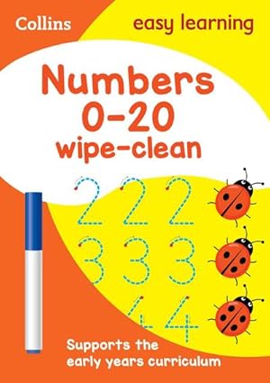 Seller image for Numbers 0-20 Age 3-5 Wipe Clean Activity Book : Ideal for Home Learning for sale by Smartbuy