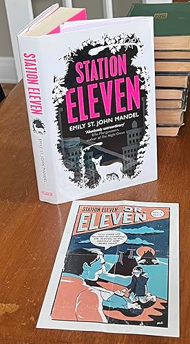 Image du vendeur pour Station Eleven **FIRST EDITION, FIRST PRINTING WITH THE VERY RARE PROMOTIONAL COMIC. THIS IS THE COLLECTIBLE EDITION YOU WANT WITH THE SCARCE COMIC!!** mis en vente par The Modern Library