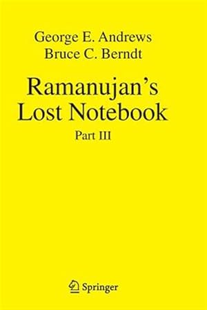 Image du vendeur pour Ramanujan's Lost Notebook mis en vente par GreatBookPrices