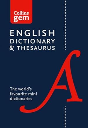 Immagine del venditore per English Gem Dictionary and Thesaurus : The World's Favourite Mini Dictionaries venduto da Smartbuy