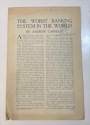 The Worst Banking System in the World.