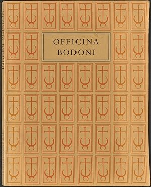 The Officina Bodoni Montagnola . Verona Books Printed by Giovanni Mardersteig on the Hand Press 1...