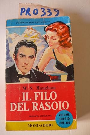 Seller image for Il filo del rasoio for sale by Studio Bibliografico Restivo Navarra