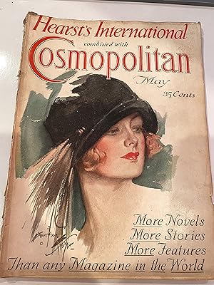 Image du vendeur pour Cosmopolitan- MAy 1925 ( detached cover-no back cover) mis en vente par Happy Heroes