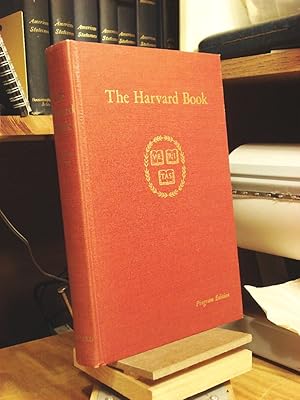 Bild des Verkufers fr The Harvard Book: Selections from Three Centuries zum Verkauf von Henniker Book Farm and Gifts